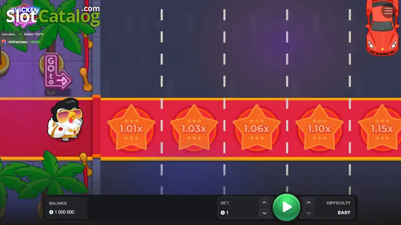 jeu chicken road vegas capture