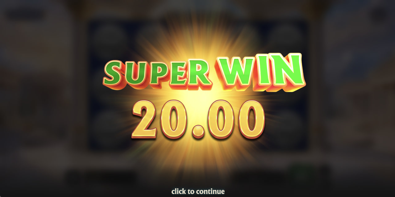 Message Super Win de Zeus Flip sur fond de colonnes grecques